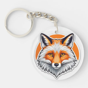 Tête de renard vibrant