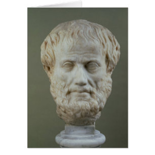 Tête en marbre d'Aristote
