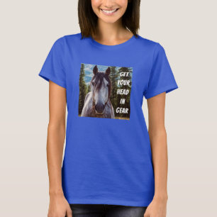 Tête en T-shirt (foncé)