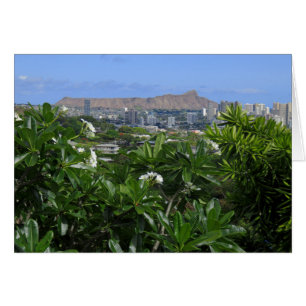 Tête et Plumeria de diamant