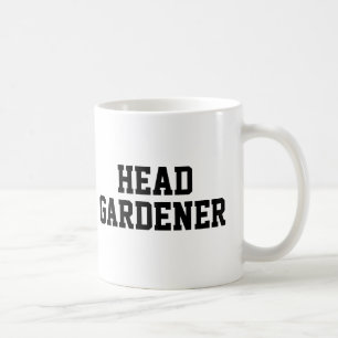 Tête Gardener tasse à café