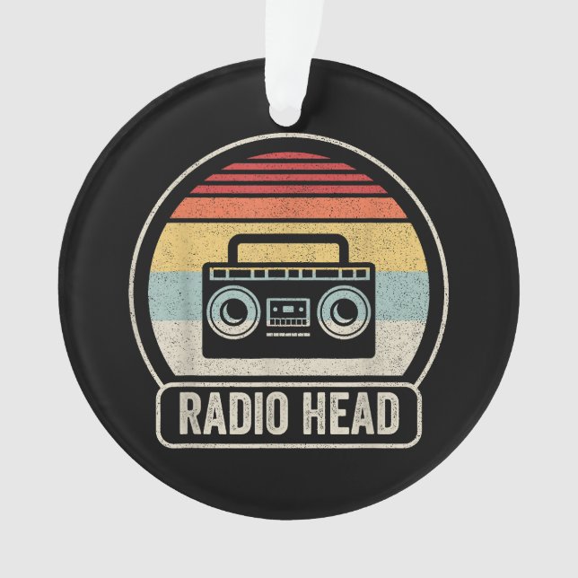Tête radio Vintage (devant)