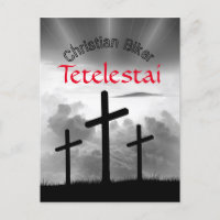 Tetelestai Christlich Biker's Scripture Verse