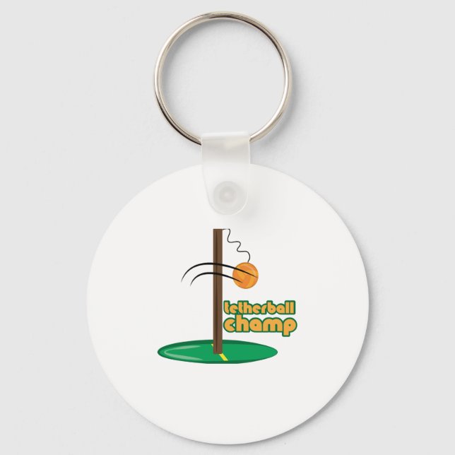 Tetherball Champ Schlüsselanhänger (Vorderseite)