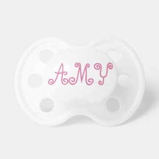 Tétine Amy Paci rose
