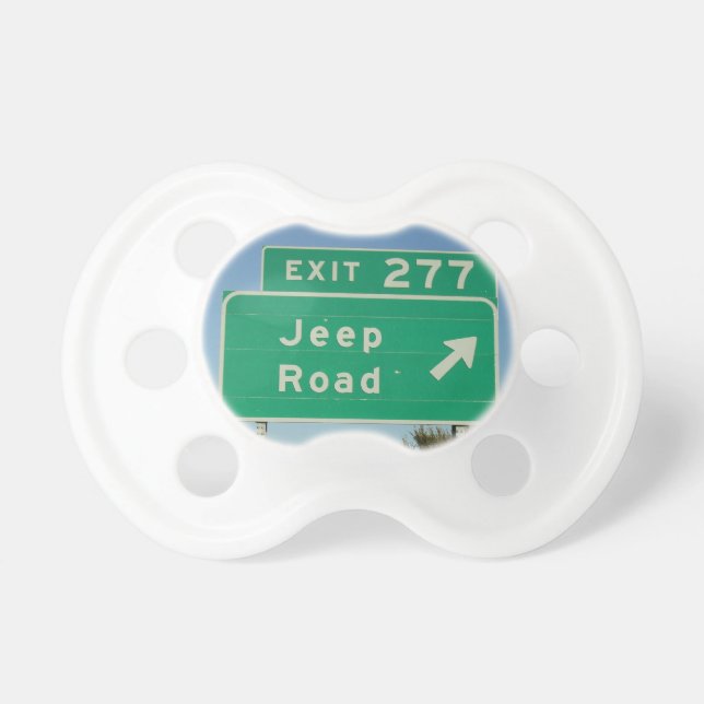 Tétine de panneau routier de jeep (Devant)