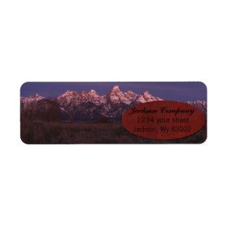 Teton-Adressetikett