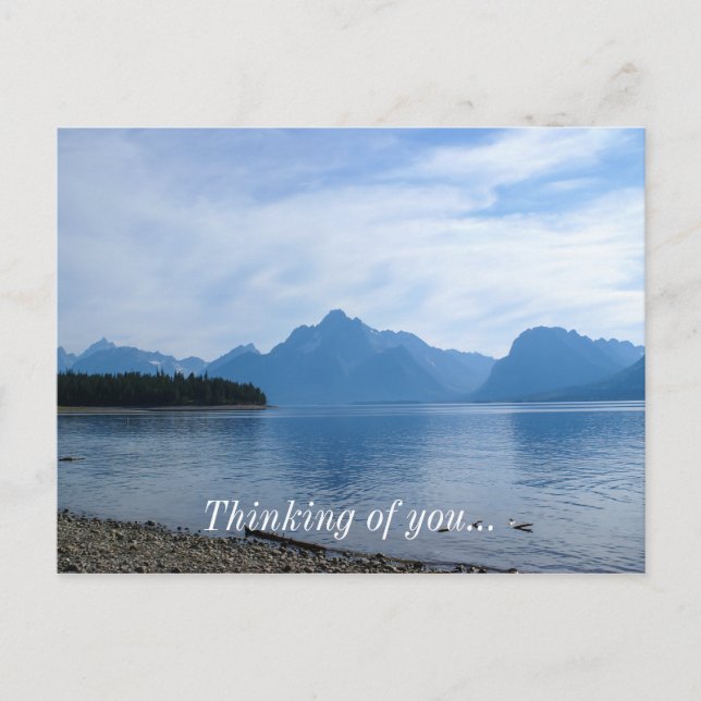 Teton Beauty Postkarte (Vorderseite)