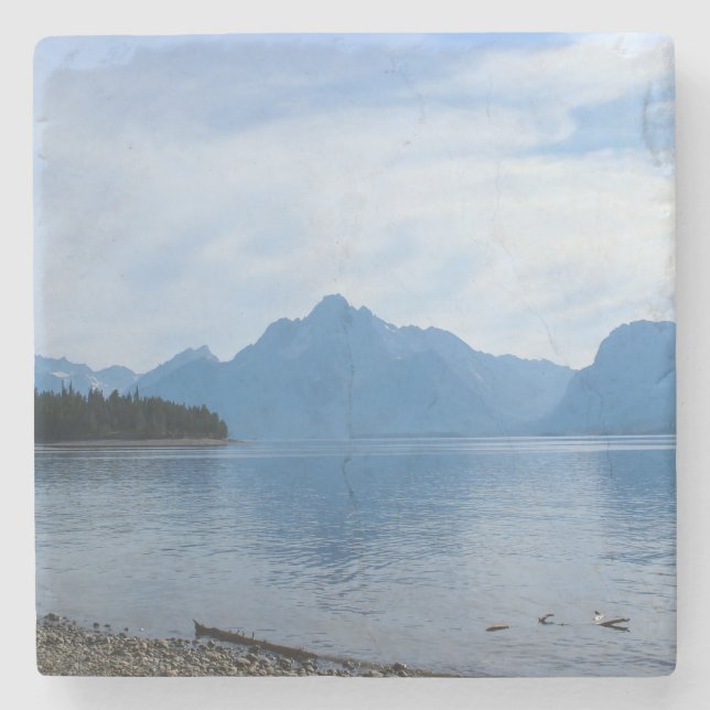 Teton Beauty Steinuntersetzer (Vorderseite)