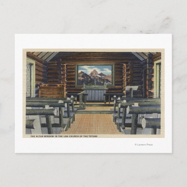 Teton Nationalpark, WY - The Alter Postkarte (Vorderseite)