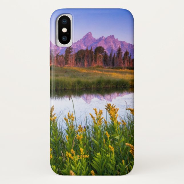 Teton Sonnenaufgang Case-Mate iPhone Hülle (Rückseite)