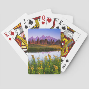 Teton Sonnenaufgang Spielkarten