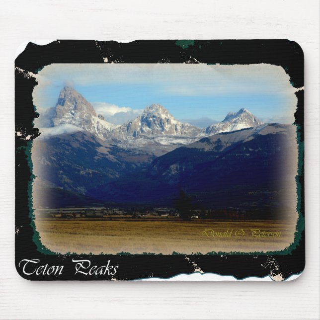 teton Spitzen Mousepad (Vorne)