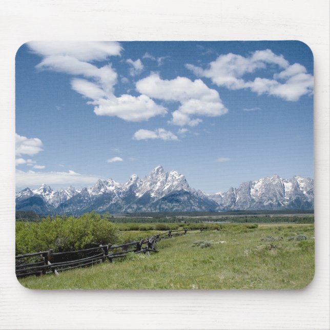 Teton Zaun Mousepad (Vorne)