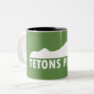 Tetons bitte zweifarbige tasse