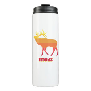 Tetons Elk Thermosbecher