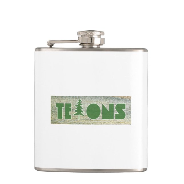 Tetons Flachmann (Vorderseite)