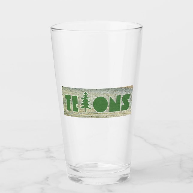 Tetons Glas (Vorderseite)