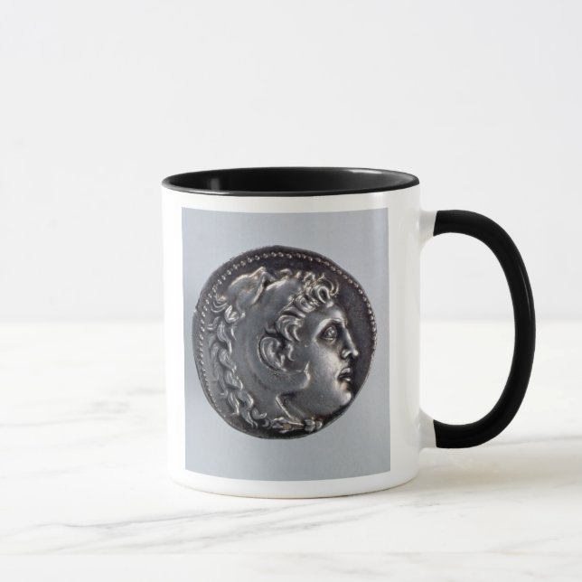Tetradrachma, das Alexander der Große darstellt Tasse (Rechts)