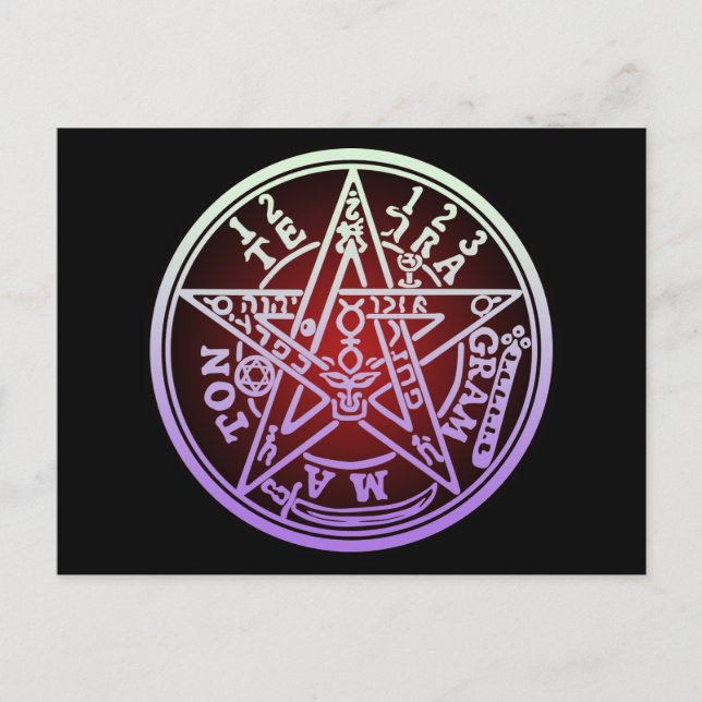TETRAGRAMM 03 POSTKARTE (Vorderseite)