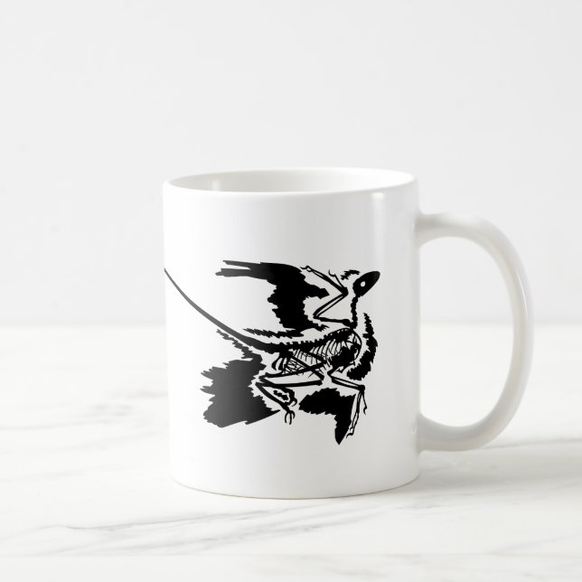 'Tetrapteryx' & Microraptor Kaffeepause Tasse (Rechts)