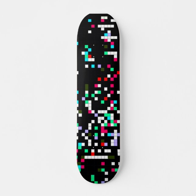 Tetris #1 skateboard (Vorne)