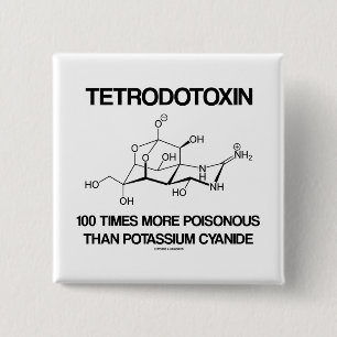 Tetrodotoxin 100mal giftiger als Cyanid Button