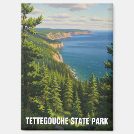 Tettegouche Staat Park Minnesota Magnet