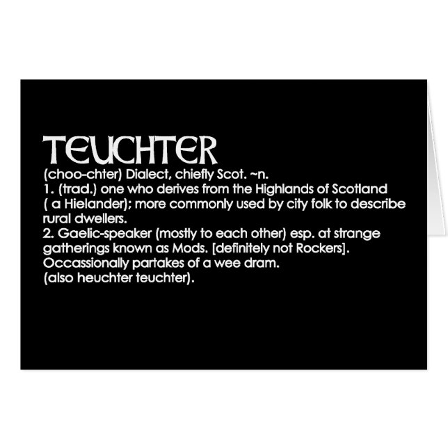 Teuchter (Vorderseite (Horizontal))