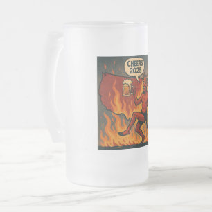 Teufel 2025 mattglas bierglas