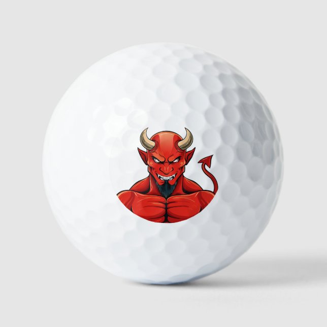 Teufel  golfball (Vorderseite)