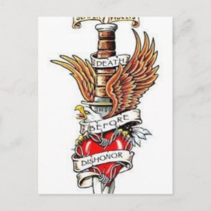 Teufel Hunden Postkarte