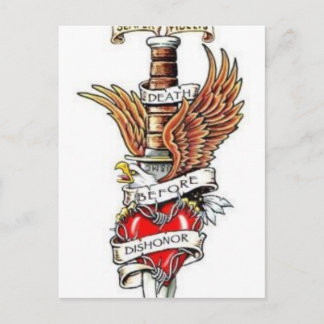 Teufel Hunden Postkarte