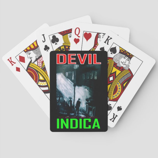 TEUFEL INDICA SPIELKARTEN (Rückseite)
