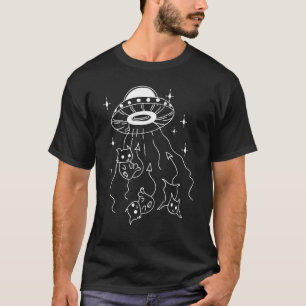 Teufel Katzen Außerirdischer Sarkastisches Kätzche T-Shirt