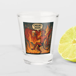 Teufel Schnapsglas