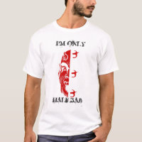 TEUFEL T - Shirt-Entwurf der HEUGABEL-333 NUR HALB