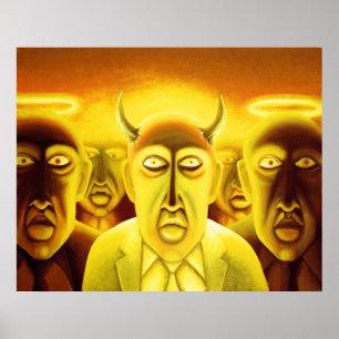 Teufel und Engel Poster