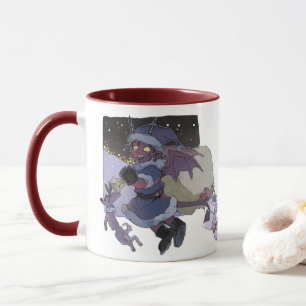 Teufel Weihnachtsmann Tasse
