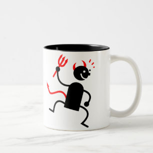 Teufel Zweifarbige Tasse