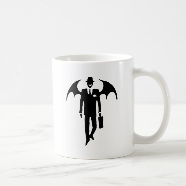 Teufelgeschäftsmann Kaffeetasse (Rechts)