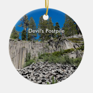 Teufels Postpile Keramik Ornament