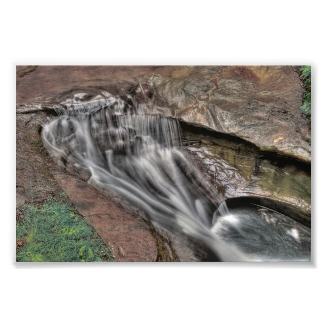 Teufelsbader, Hocking Hills Staat Park, Ohio Fotodruck (Vorne)