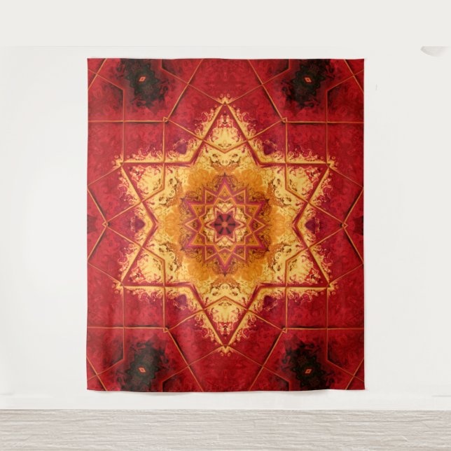 Teufelsboden - Muster Wandteppich (Vorderseite)