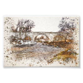 Teufelsbrücke Kirkby Lonsdale Kunstprint Fotodruck