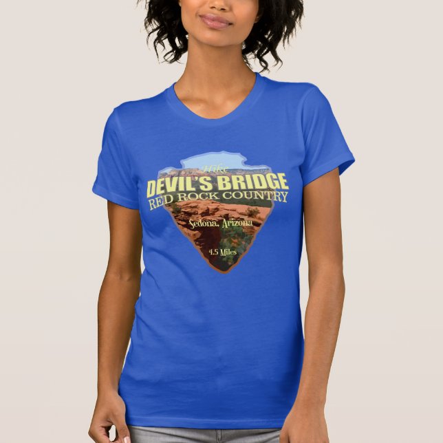 Teufelsbrücke (Pfeilspitze) T-Shirt (Vorderseite)