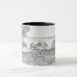 Teufelsbrücke und Stanley Bridge Kirkby Lonsdale Tasse