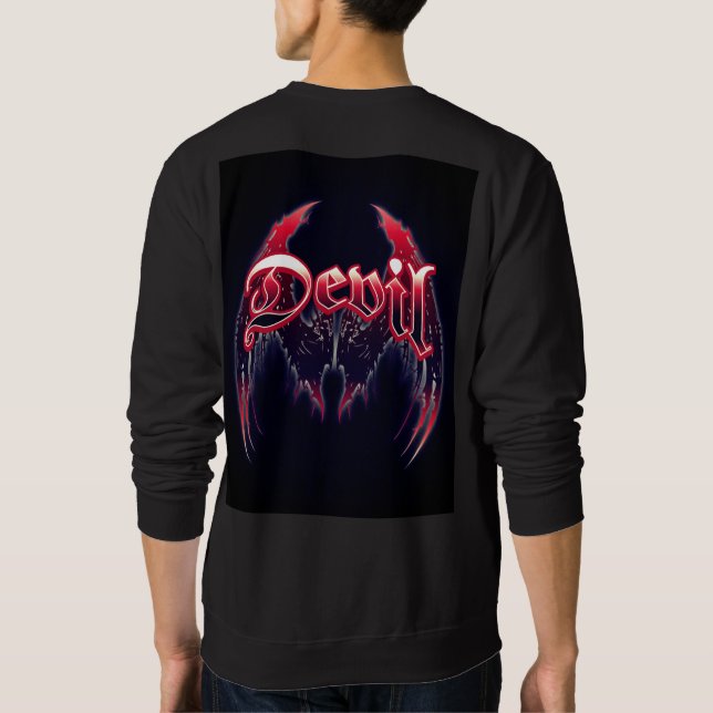 TEUFELSFLÜGEL  SWEATSHIRT (Rückseite)