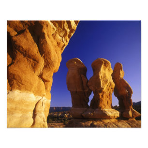 Teufelsgarten in der Grand Staircase Escalante Fotodruck