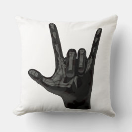 Teufelshornhand Kissen